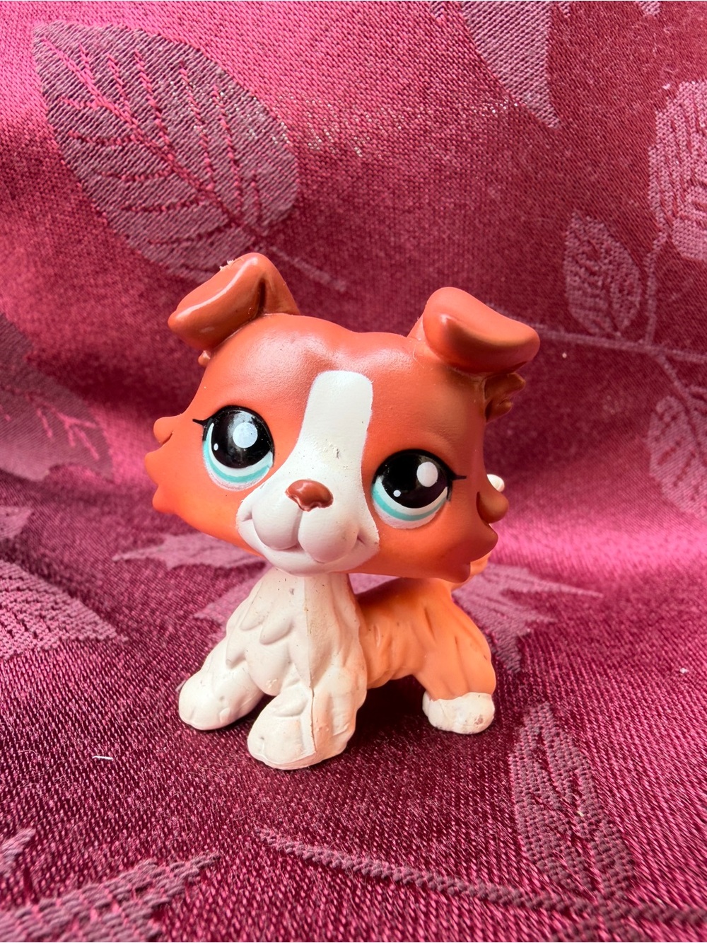 Littlest Pet shop collie figurine #1542